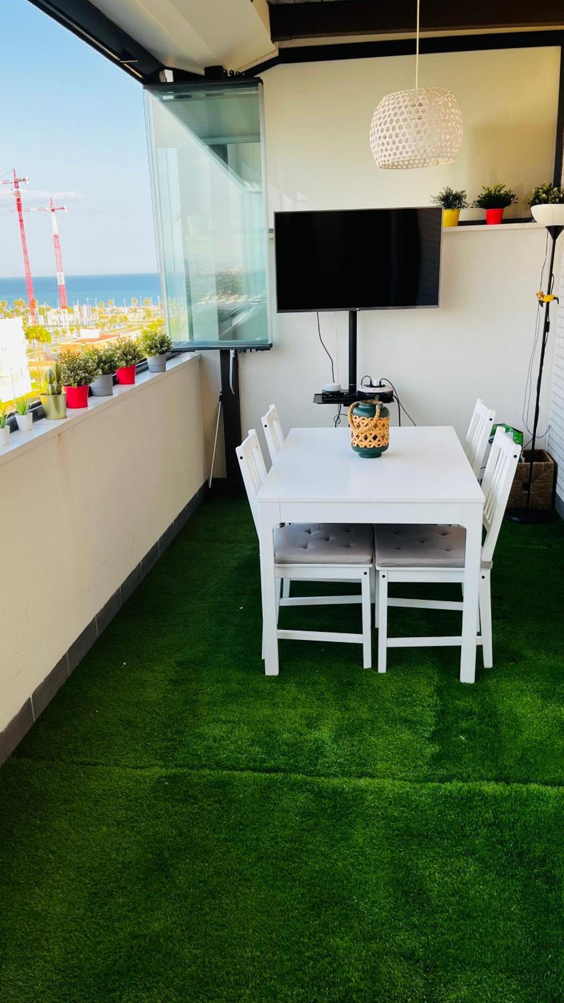 Atico Con Piscina Y Vistas Al Mar Habitat Litoral Apartment Malaga Exterior photo